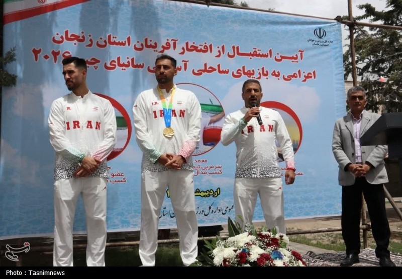درخشش تاریخی ورزش زنجان در ساحل سانیا؛ «شهدای ناو دنا» سوم آسیا شدند