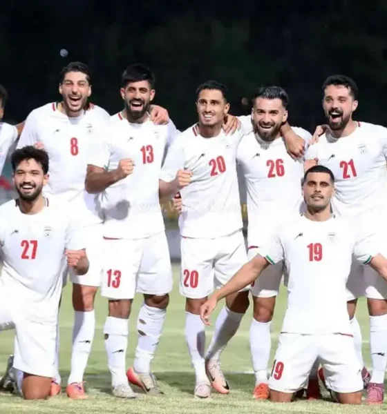 طرح جالب دیوارنگار میدان انقلاب همزمان با بدرقه تیم ملی به جام جهانی+ عکس