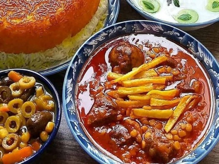 فوت و فن خورش قیمه فوت و فن خورش خوش آب و رنگ