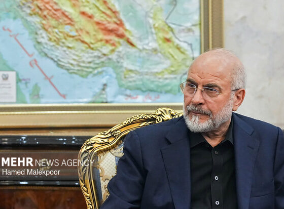 قالیباف: حضور آمریکا در منطقه زمینه ناامنی را فراهم می‌کند