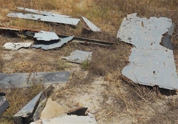 لاشه پهپاد جاسوسی اسرائیل در هرمزگان کشف شد