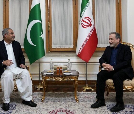وزیر کشور پاکستان با عراقچی دیدار کرد