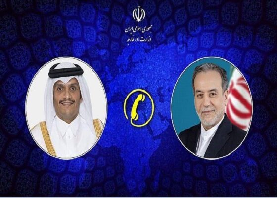 گفت‌وگوی تلفنی وزرای امور خارجه ایران و قطر