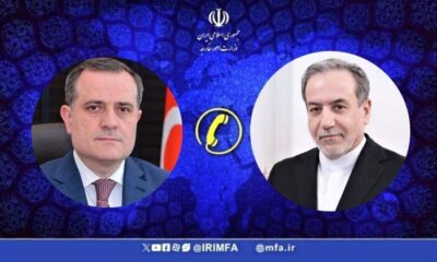 گفتگوی تلفنی وزرای امور خارجه ایران و جمهوری آذربایجان