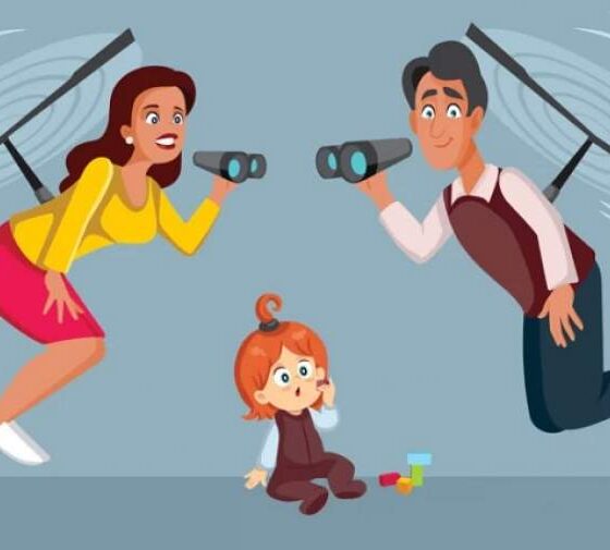 ۷ نشانه والدین هلیکوپتری