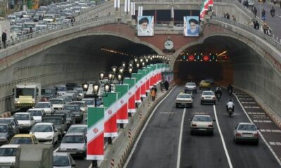 انسداد شبانه تونل‌های توحید و امیرکبیر از ساعت ۲۴