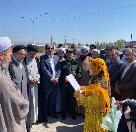 اوقاف سردخانه دومداره آمونیاکی اهر را افتتاح کرد