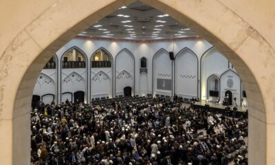 برگزاری مجلس ترحیم آیت‌ الله فیاض در نجف اشرف/ تصاویر