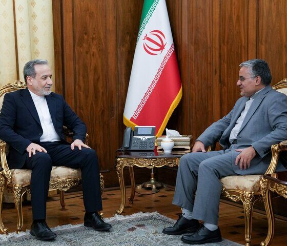  دیدار رئیس دفتر حفاظت منافع ایران در قاهره با عراقچی