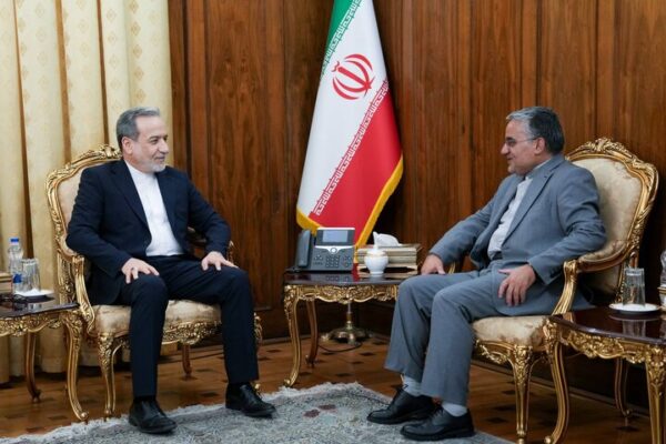 دیدار رئیس دفتر حفاظت منافع ایران در قاهره با عراقچی دیدار رئیس دفتر حفاظت منافع ایران در قاهره با عراقچی