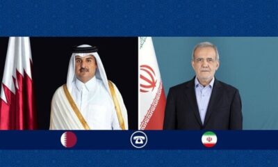 رایزنی تهران و دوحه درباره تحولات منطقه / تقدیر رئیس‌جمهور از نقش قطر در روند دیپلماسی
