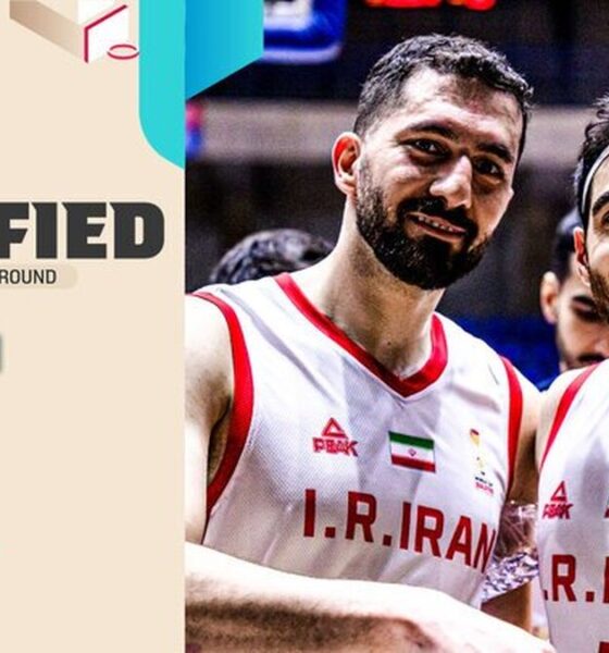 صعود بسکتبال ایران به دور دوم انتخابی جام جهانی ۲۰۲۷