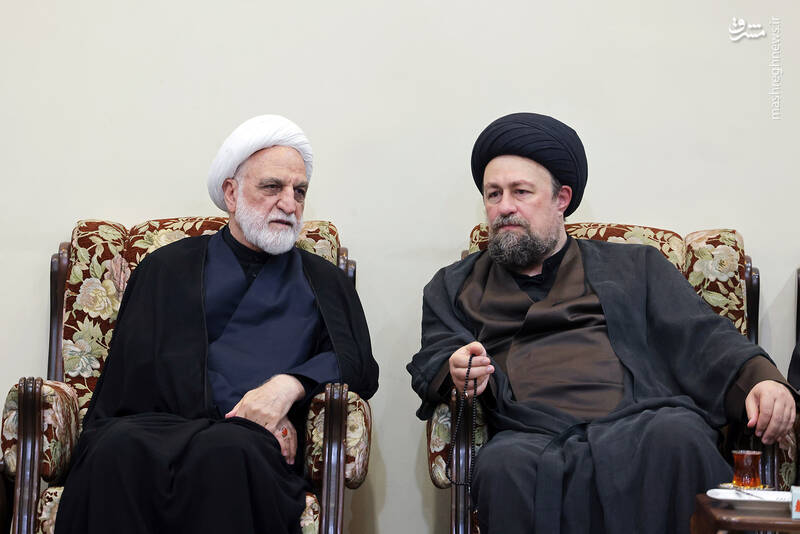 عکس/ حضور رئیس و مسئولان دستگاه قضا در حرم بنیانگذار انقلاب