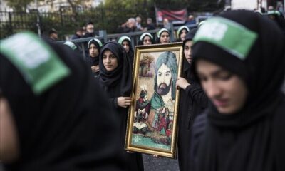 منطقه زینبیه استانبول سیاه‌پوش محرم شد؛ آغاز برنامه های عزاداری