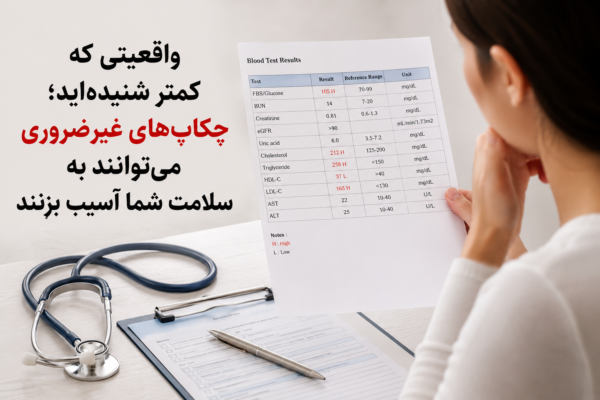 واقعیتی که کمتر شنیده‌اید؛ چکاپ‌های غیرضروری گاهی می‌توانند به سلامت شما آسیب بزنند