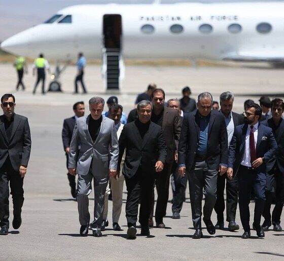 وزیر کشور پاکستان وارد مشهد شد