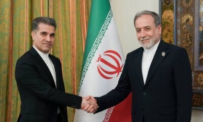 دیدار سرکنسول جدید جمهوری اسلامی ایران در مرو با عراقچی