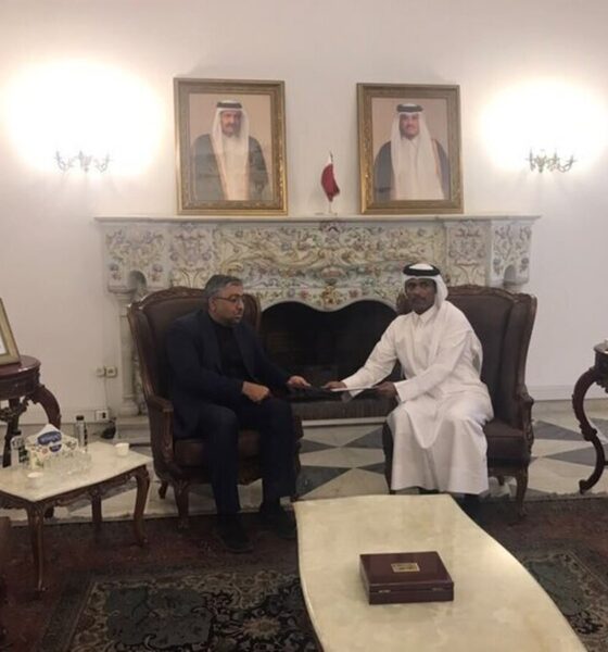 رئیس مجلس درگذشت امیر سابق قطر را تسلیت گفت
