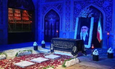 رونمایی از نماد مزار مطهر رهبر شهید انقلاب در میدان آزادی