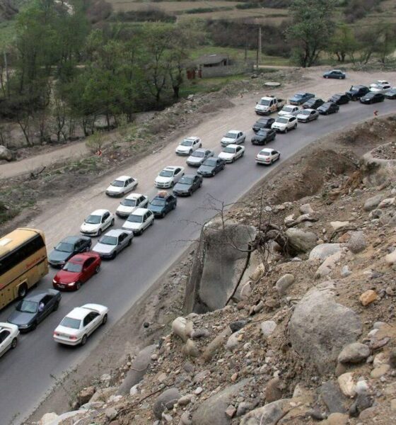 محور هراز تا اطلاع بعدی بسته شد