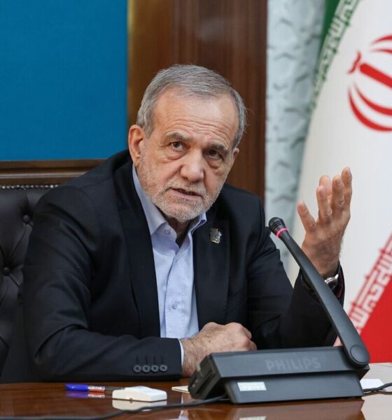 مسعود پزشکیان وارد نجف شد