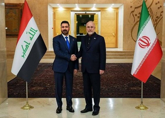 نخست وزیر عراق با قالیباف دیدار کرد