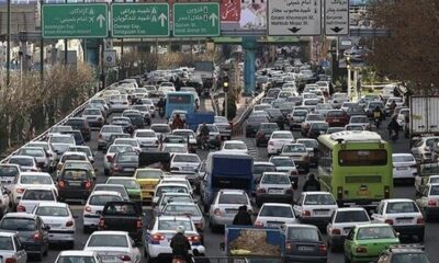 وضعیت ترافیک صبحگاهی تهران / کدام بزرگراه‌ها شلوغ هستند؟
