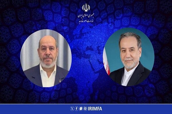 پیام تبریک عراقچی به رئیس جدید دفتر سیاسی حماس پیام تبریک عراقچی به رئیس جدید دفتر سیاسی حماس