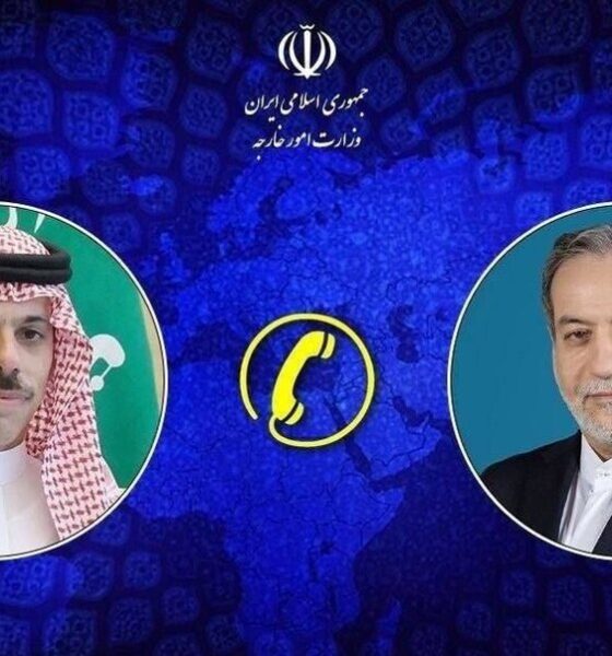 گفت‌وگوی تلفنی وزرای خارجه ایران و عربستان درباره تنش‌های منطقه