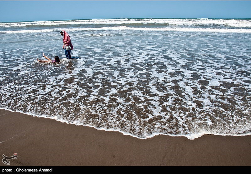 پسروی تلخ آب دریای خزر/ هزار هکتار زمین از دل خزر بیرون آمد نظام مسائل استان , نظام مسائل استان مازندران , دریای خزر ,